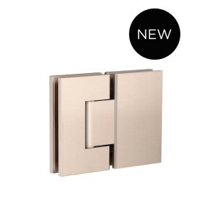 Meir Glass to Glass Shower Door Hinge | QA Bathrooms